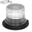 Picture of Amber LED Clear Lens 3 Bolt Compact Beacon